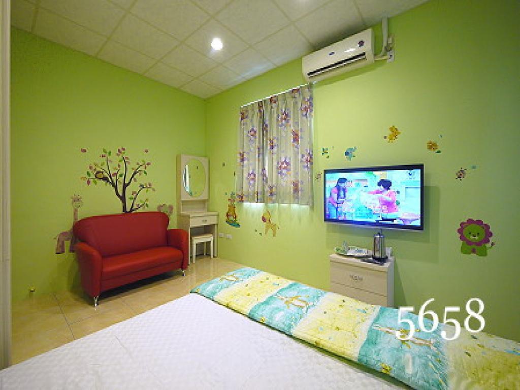 Ferienwohnung Hua Qiao De Jia Donggang Exterior foto